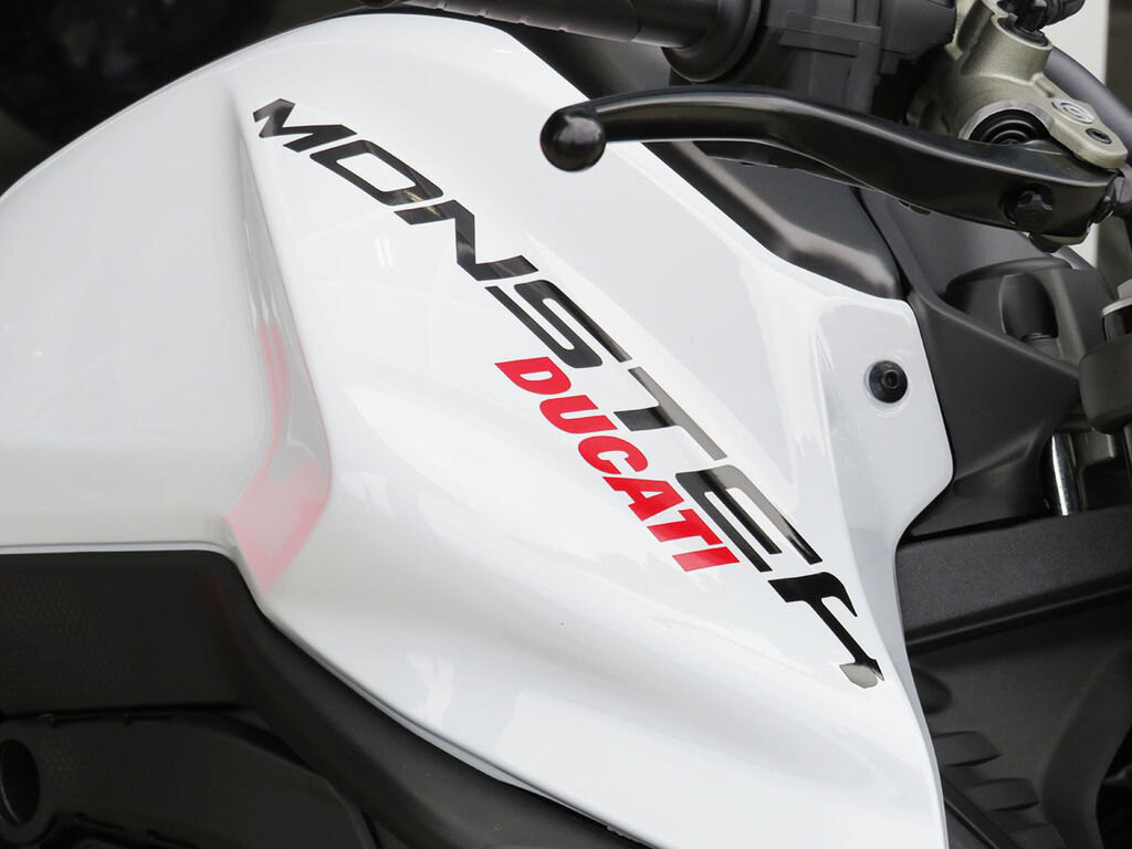 2024 Ducati Monster Plus Iceberg White