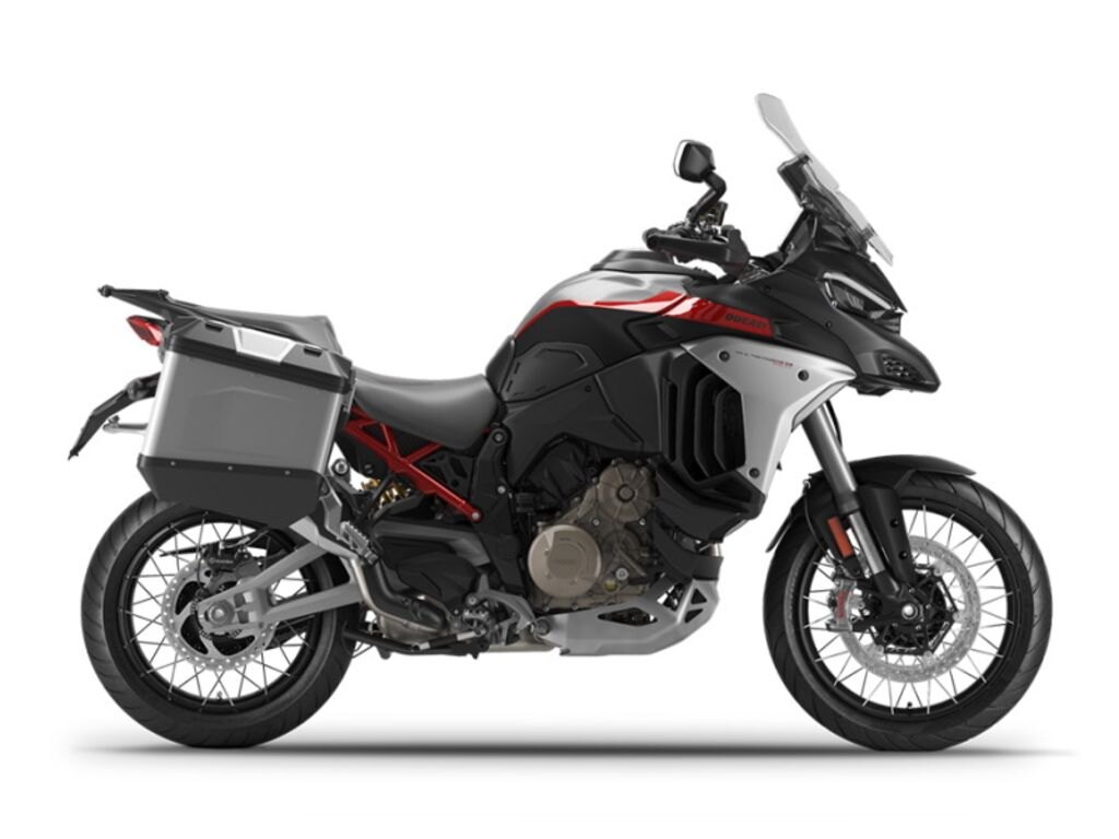 2024 Ducati Multistrada V4 Rally Brushed Aluminum & Matte Black