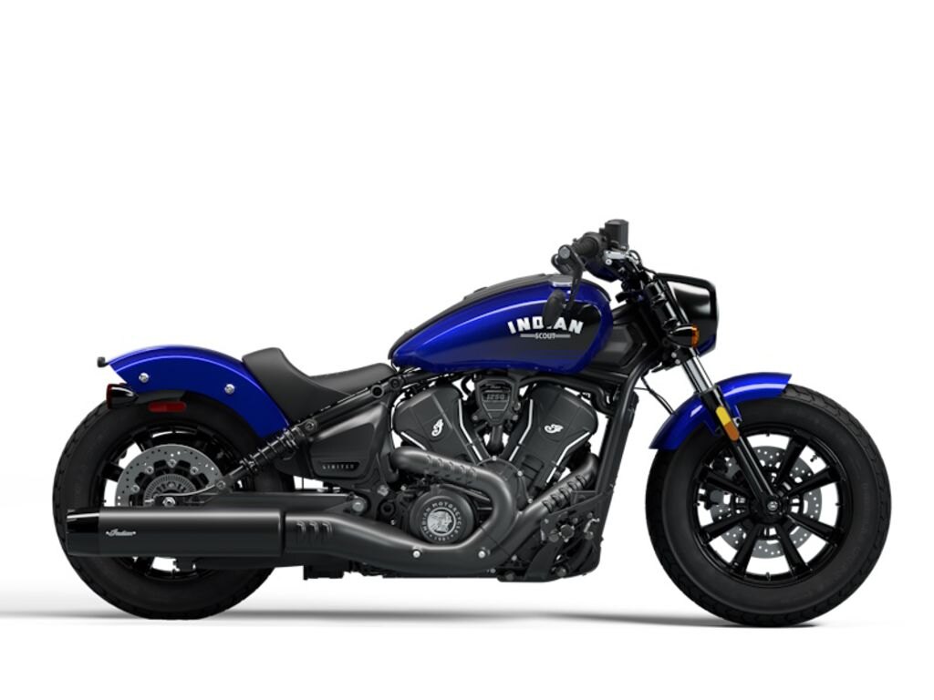 2025 Indian Motorcycle Scout Bobber Limited Tech Spirit Blue Metallic