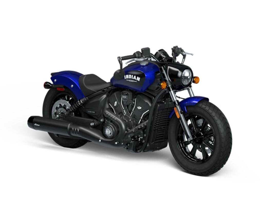 2025 Indian Motorcycle Scout Bobber Limited Tech Spirit Blue Metallic