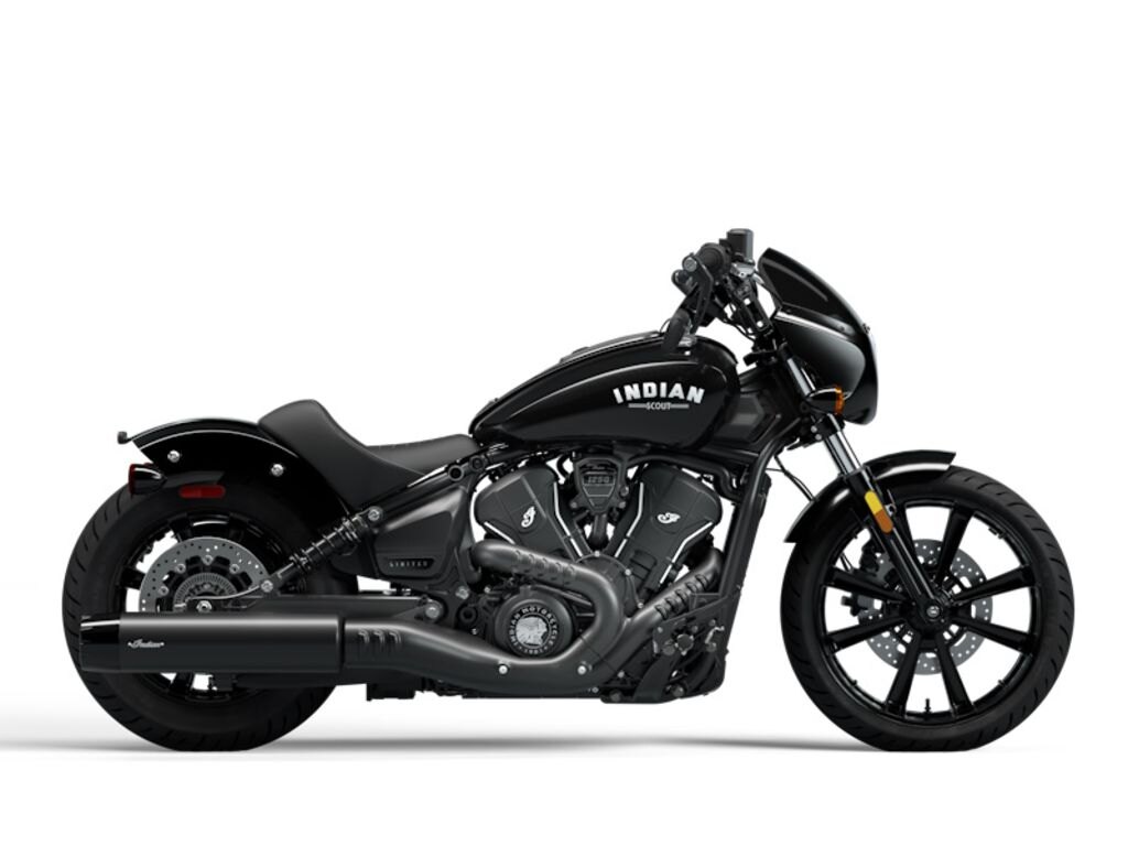 2025 Indian Motorcycle Sport Scout Limited Tech Black Metallic