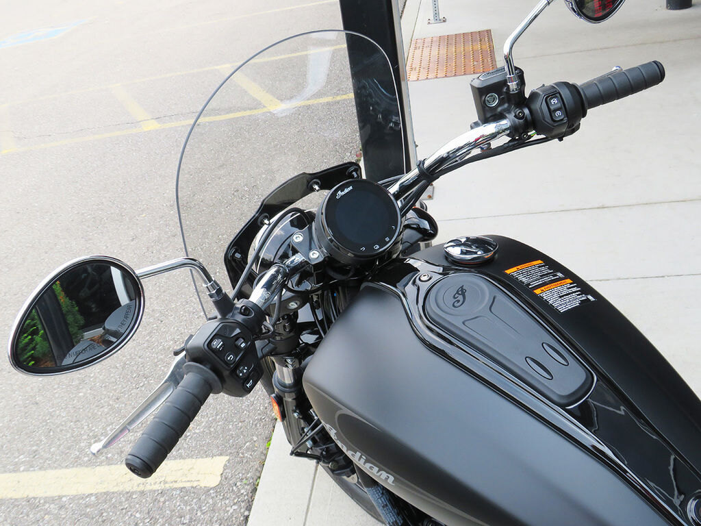 2025 Indian Motorcycle Super Scout Black Smoke with Graphics