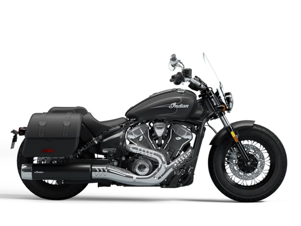 2025 Indian Motorcycle Super Scout Black Smoke with Graphics