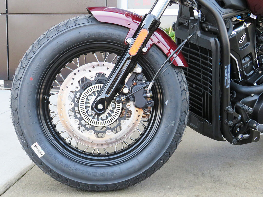 2025 Indian Motorcycle Super Scout Maroon Metallic with Graphics