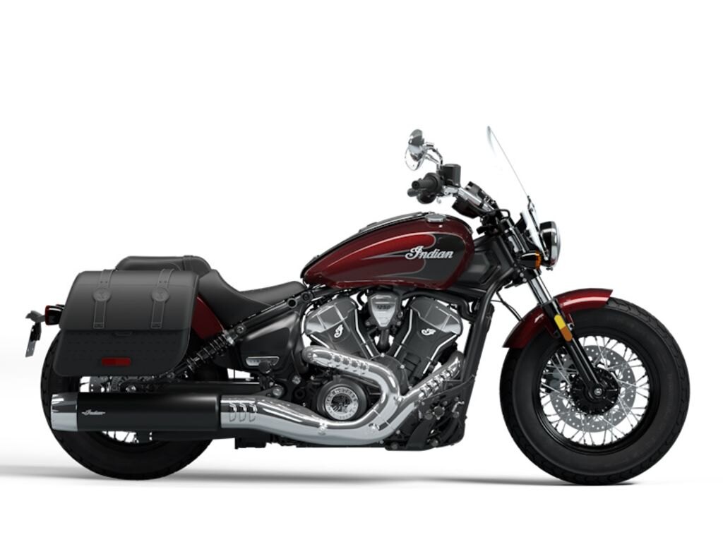 2025 Indian Motorcycle Super Scout Maroon Metallic with Graphics