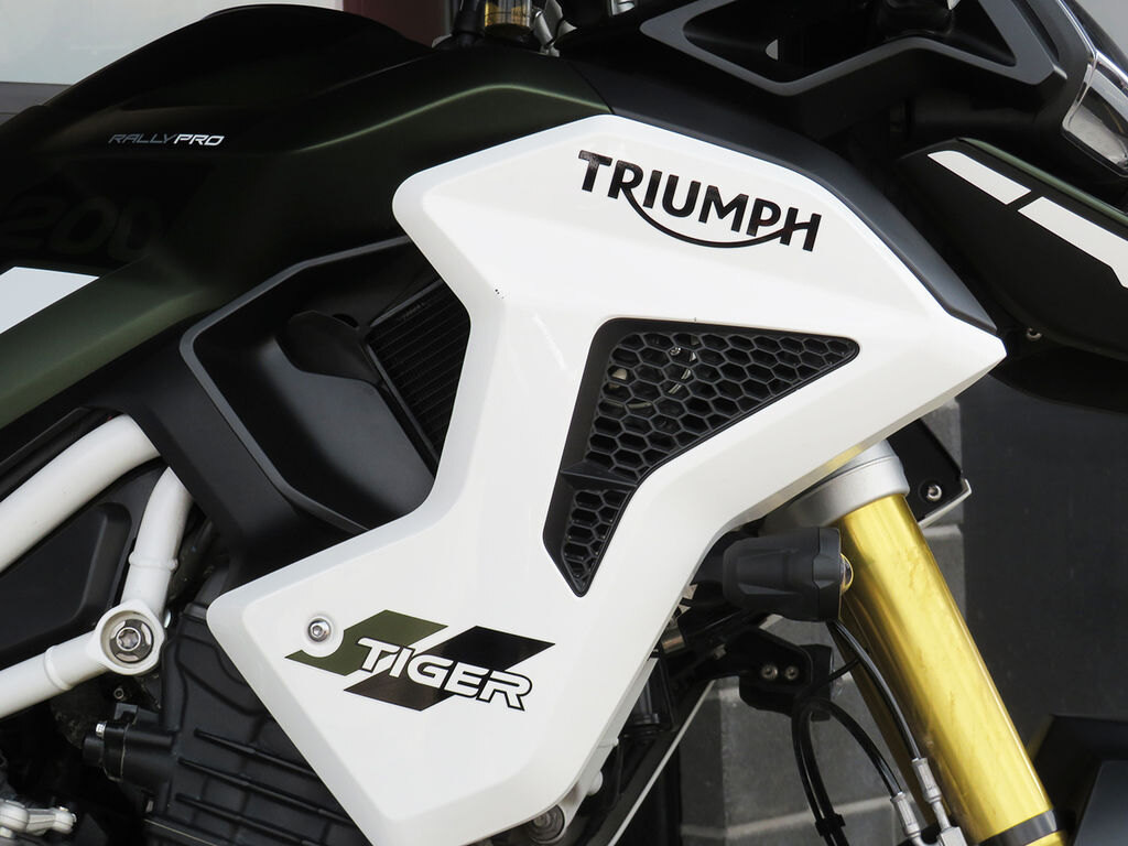 2023 Triumph Tiger 1200 Rally Pro Matte Khaki Green