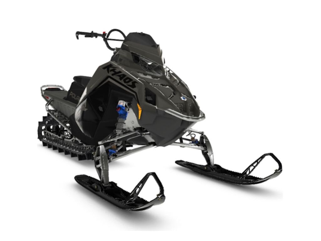 2025 Polaris 9R RMK KHAOS 155 Shadow Gray / Gloss Black