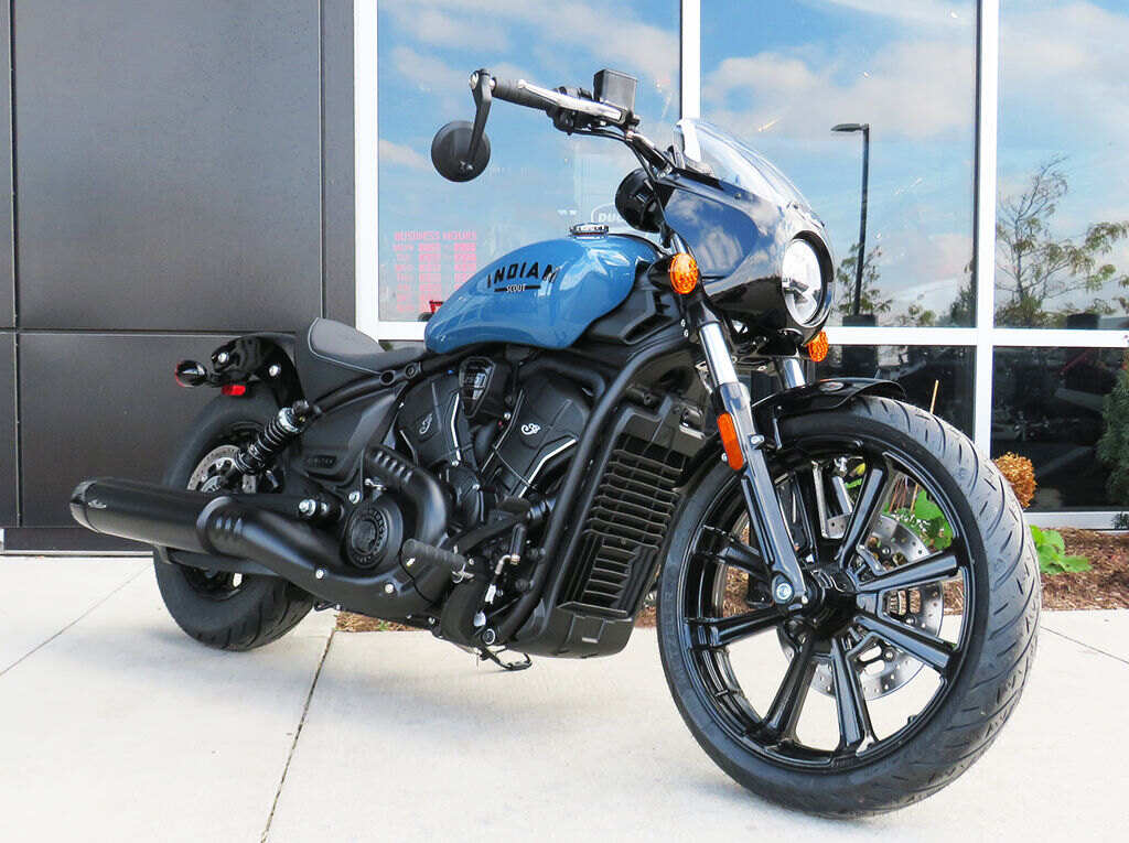 2025 Indian Motorcycle Sport Scout Limited +Tech Storm Blue