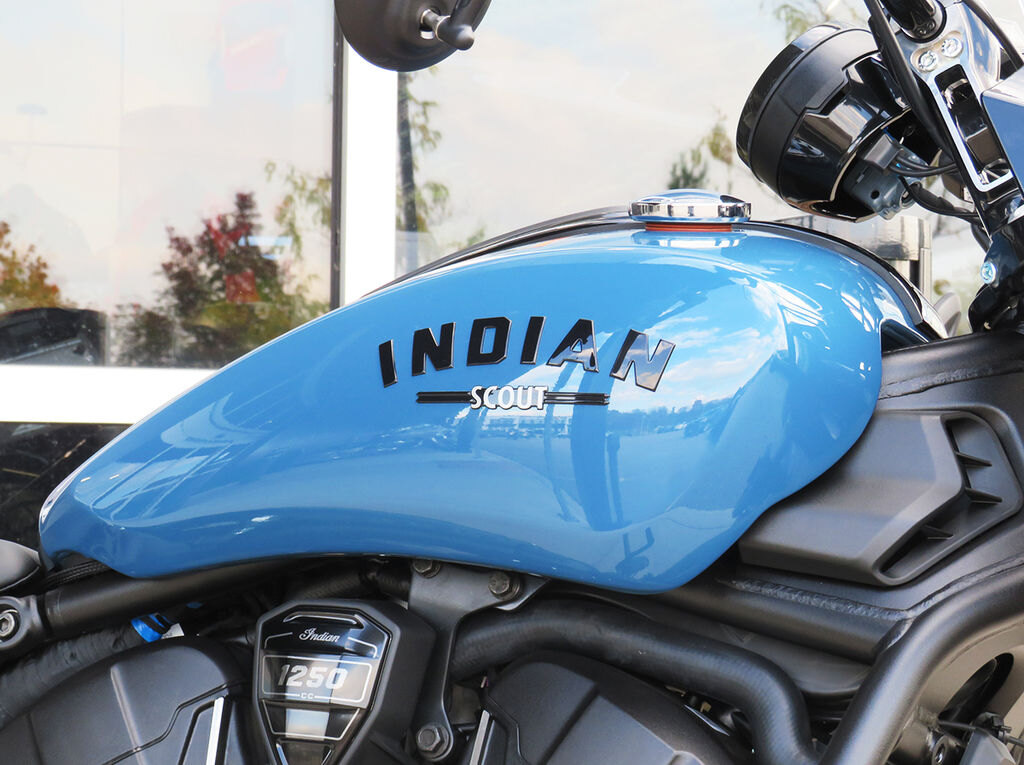 2025 Indian Motorcycle Sport Scout Limited +Tech Storm Blue