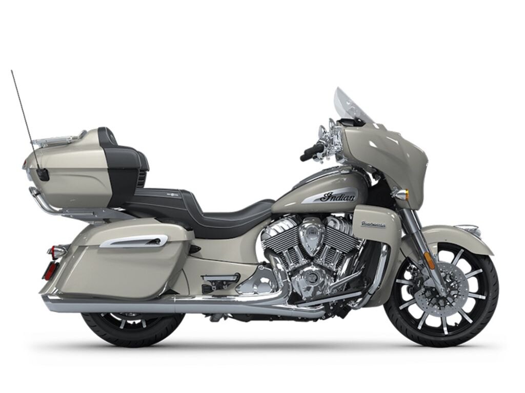 2025 Indian Motorcycle Roadmaster Limited with Powerband Audio Package Silver Quartz Metallic