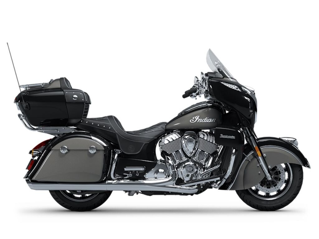 2025 Indian Motorcycle Roadmaster with Powerband Audio Package Black Metallic/Heavy Metal