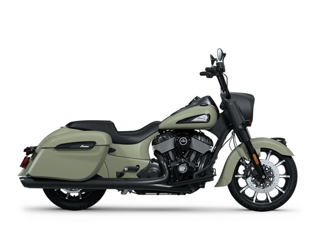 2025 Indian Motorcycle Springfield  Dark Horse Moss Green Smoke