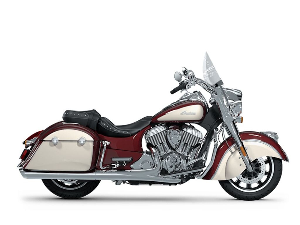 2025 Indian Motorcycle Springfield Maroon Metallic/Silver Quartz Metallic