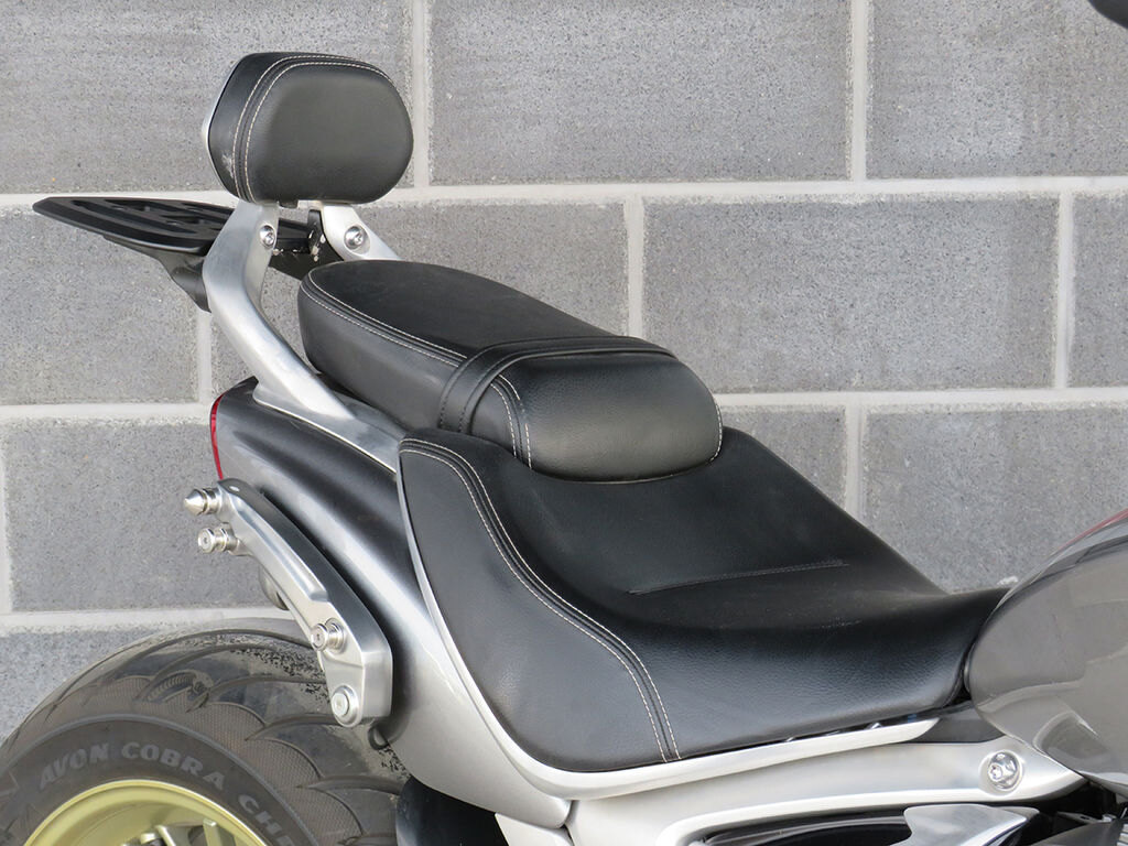 2022 Triumph Rocket 3 R Silver Ice Cranberry Red