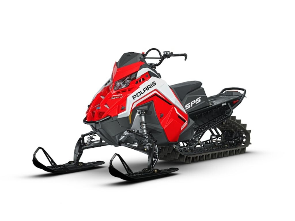 2027 Polaris 850 RMK SPS 146 ES Indy Red / White Lightning / Gloss Black