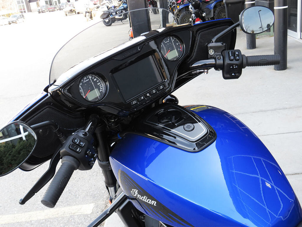 2026 Indian Motorcycle Chieftain PowerPlus Dark Horse 112 w/PowerBand Deep Blue Metallic