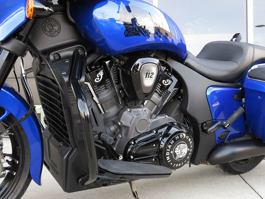 2026 Indian Motorcycle Chieftain PowerPlus Dark Horse 112 w/PowerBand Deep Blue Metallic