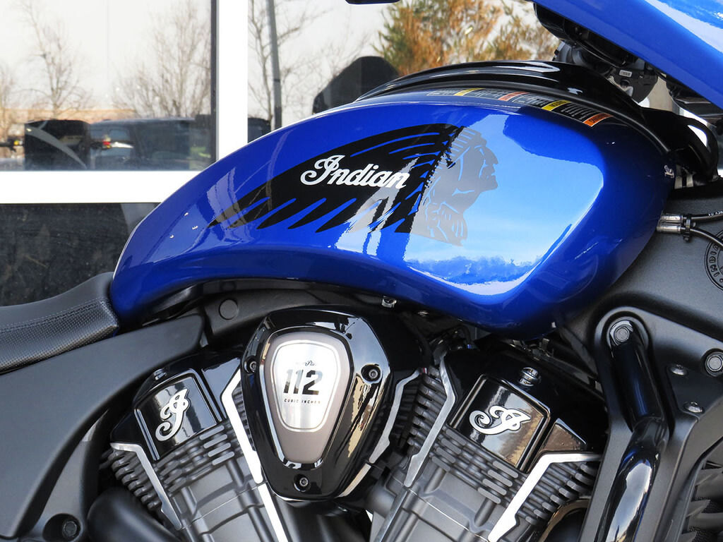 2026 Indian Motorcycle Chieftain PowerPlus Dark Horse 112 w/PowerBand Deep Blue Metallic