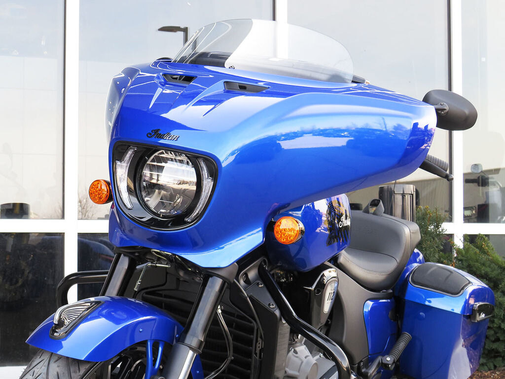 2026 Indian Motorcycle Chieftain PowerPlus Dark Horse 112 w/PowerBand Deep Blue Metallic