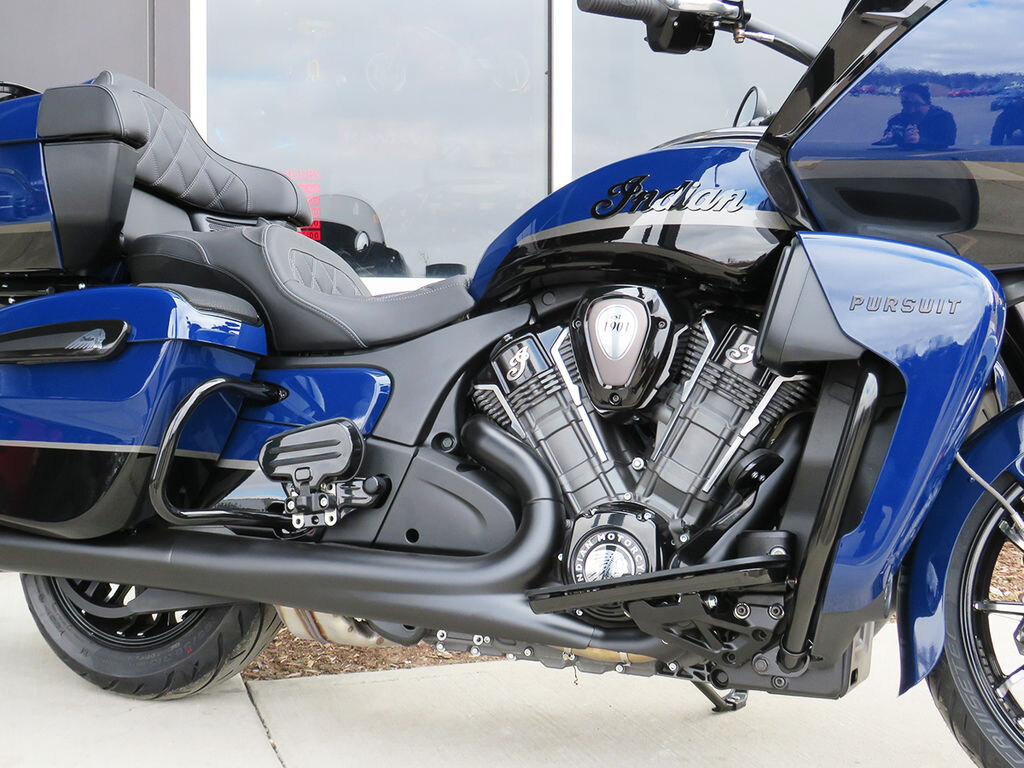 2024 Indian Motorcycle Pursuit Dark Horse with PowerBand Audio Package Springfield Blue