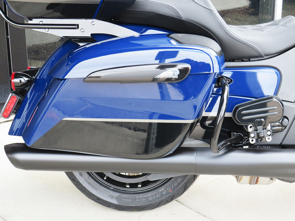 2024 Indian Motorcycle Pursuit Dark Horse with PowerBand Audio Package Springfield Blue