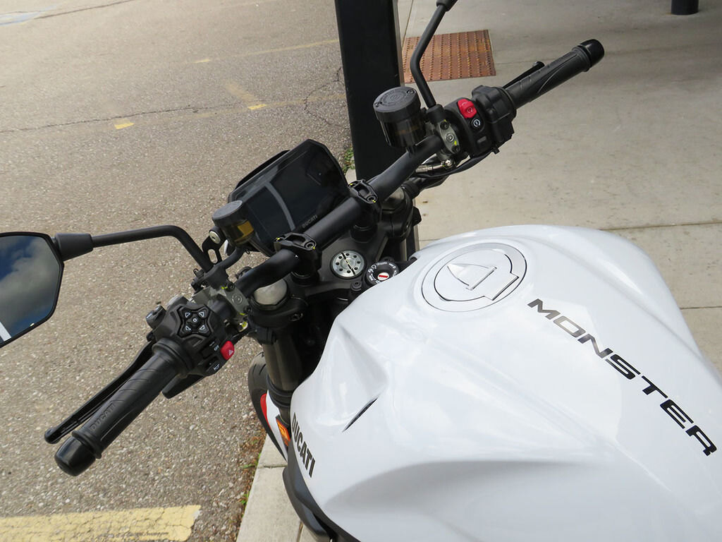 2026 Ducati Monster Plus Iceberg White
