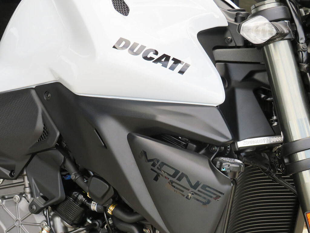 2026 Ducati Monster Plus Iceberg White