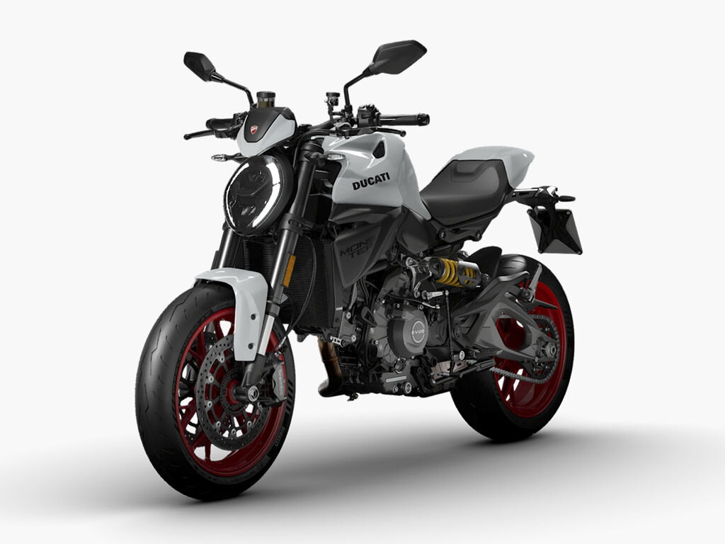 2026 Ducati Monster Plus Iceberg White