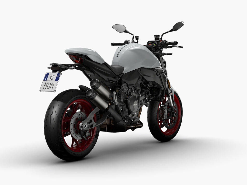 2026 Ducati Monster Plus Iceberg White