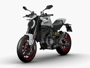 2026 Ducati Monster Plus Iceberg White