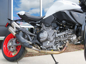 2026 Ducati Monster Plus Iceberg White