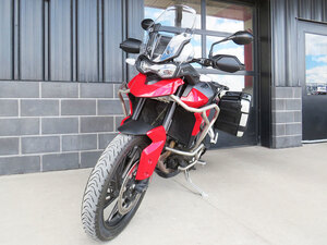 2021 Triumph Tiger 850 Sport Graphite Diablo Red