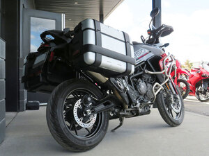 2021 Triumph Tiger 850 Sport Graphite Diablo Red