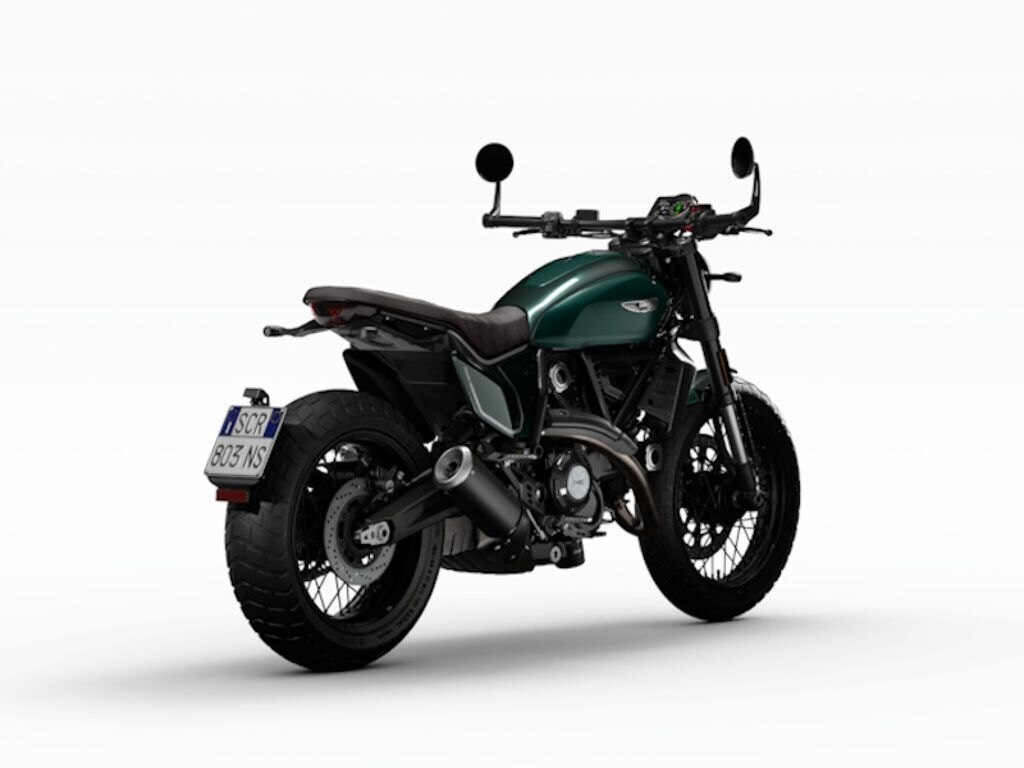 2026 Ducati Scrambler Nightshift Emerald Green