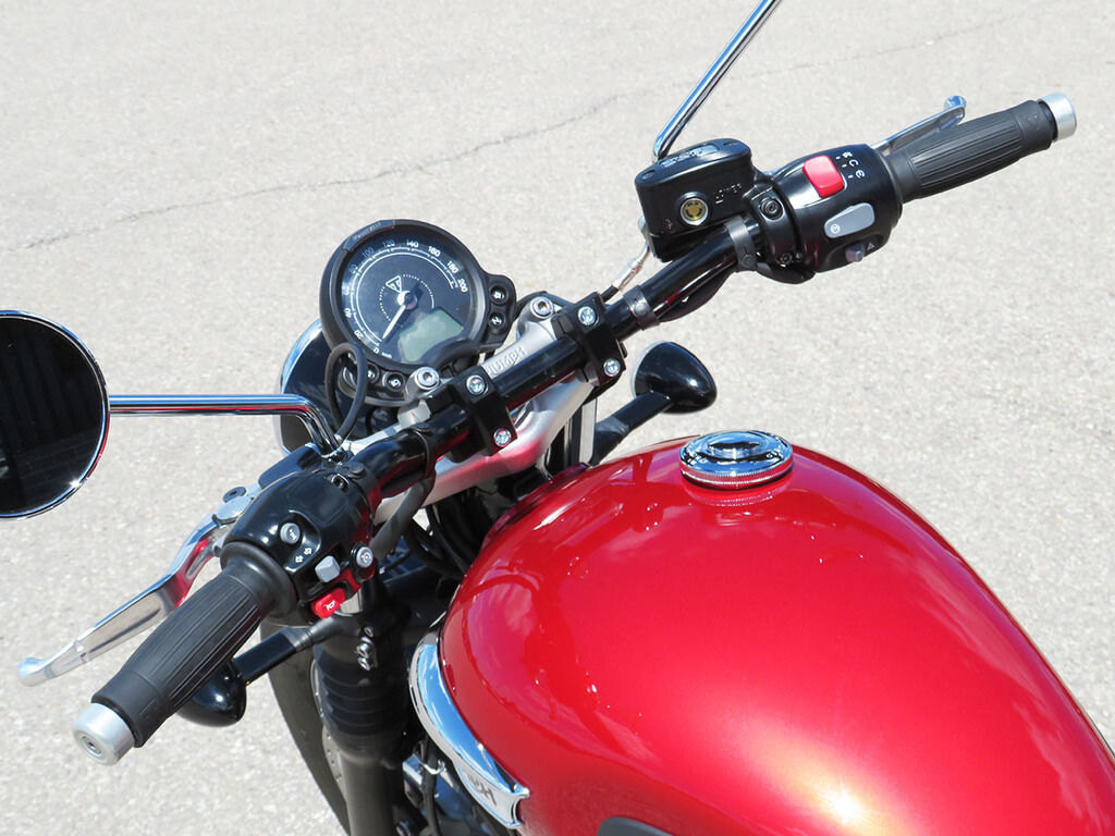 2022 Triumph Bonneville Speedmaster Red Hopper