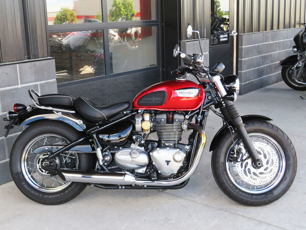 2022 Triumph Bonneville Speedmaster Red Hopper