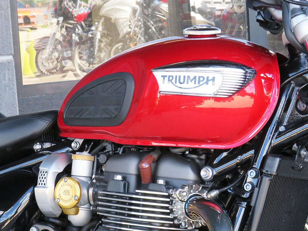 2022 Triumph Bonneville Speedmaster Red Hopper
