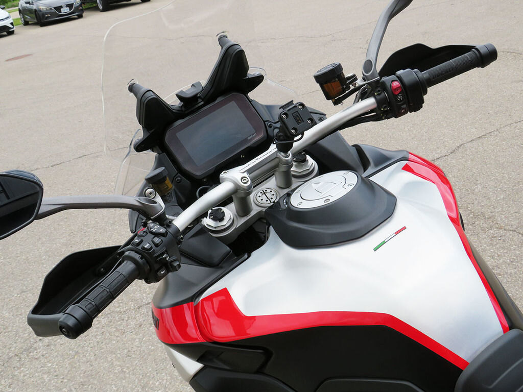 2023 Ducati Multistrada V4 Rally Brushed Aluminum & Matte Black