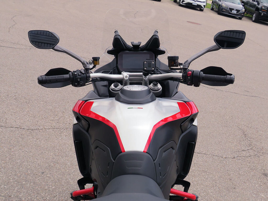 2023 Ducati Multistrada V4 Rally Brushed Aluminum & Matte Black