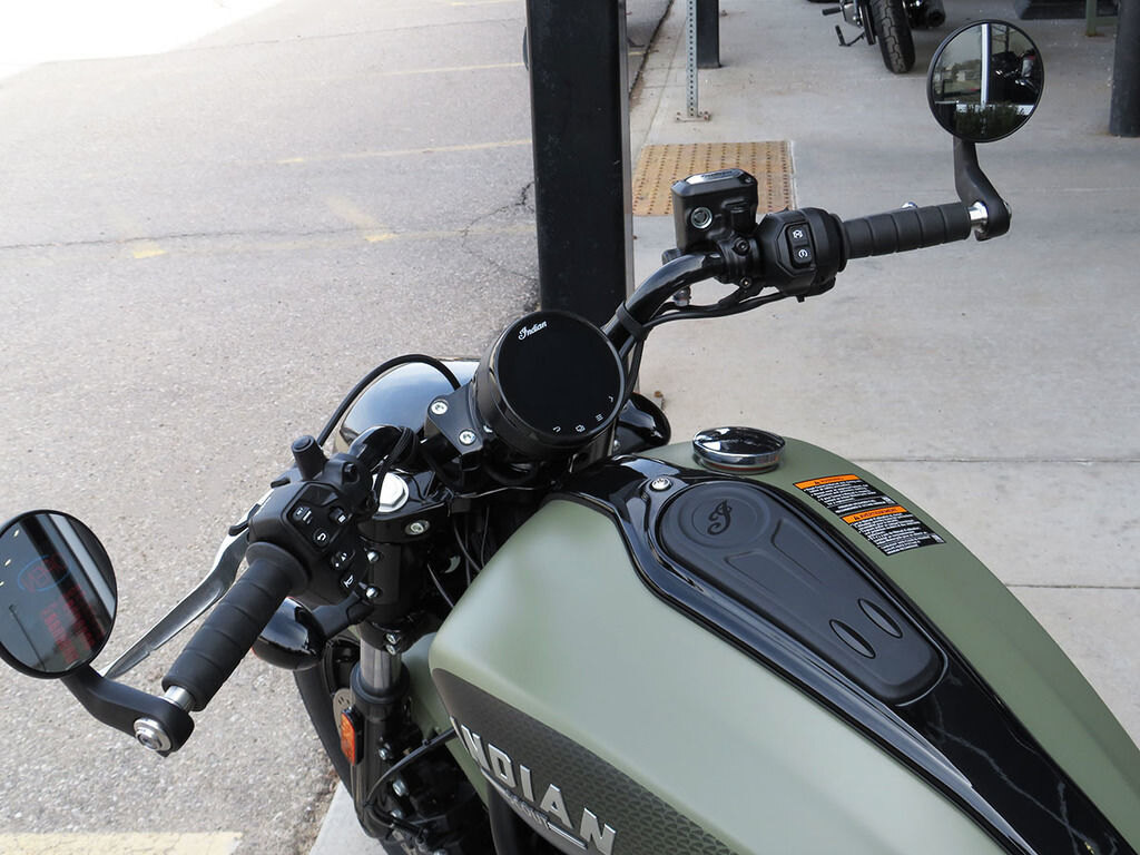 2026 Indian Motorcycle Scout Bobber Limited Tech Moss Green Smoke