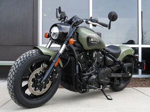 2026 Indian Motorcycle Scout Bobber Limited Tech Moss Green Smoke