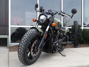 2026 Indian Motorcycle Scout Bobber Limited Tech Moss Green Smoke