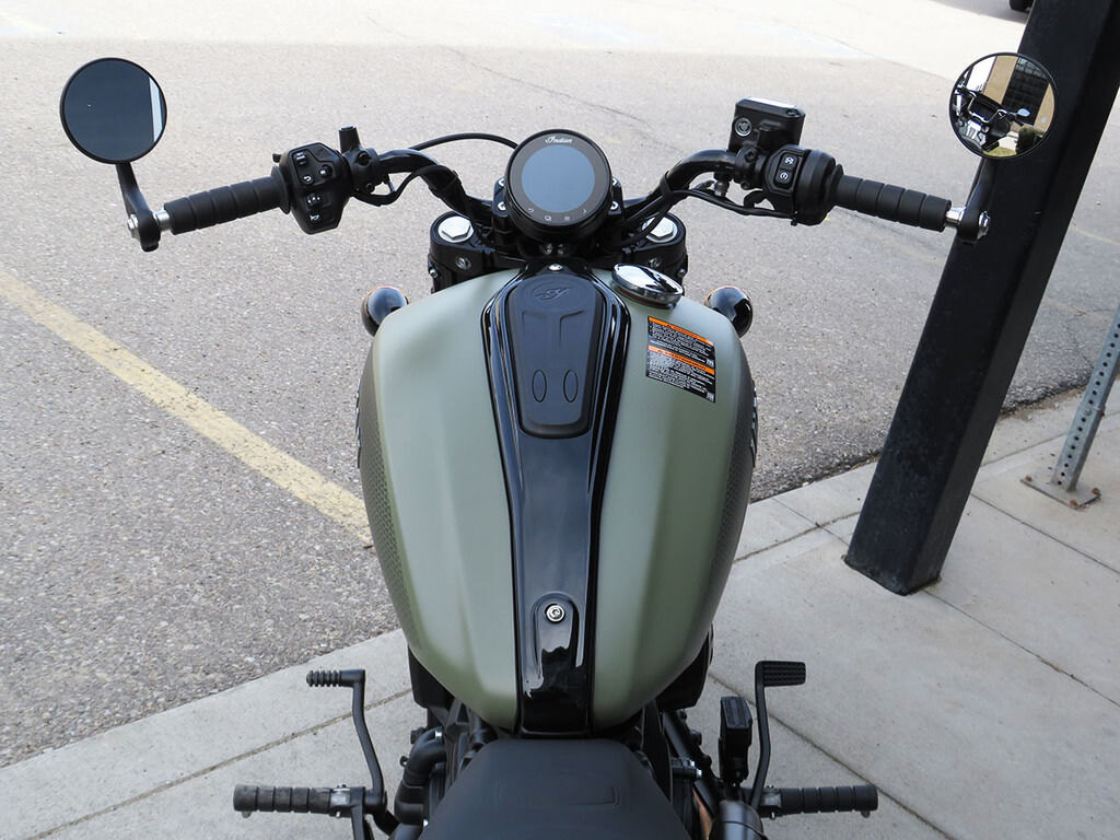 2026 Indian Motorcycle Scout Bobber Limited Tech Moss Green Smoke