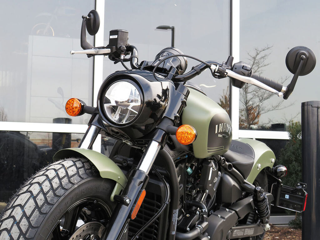 2026 Indian Motorcycle Scout Bobber Limited Tech Moss Green Smoke