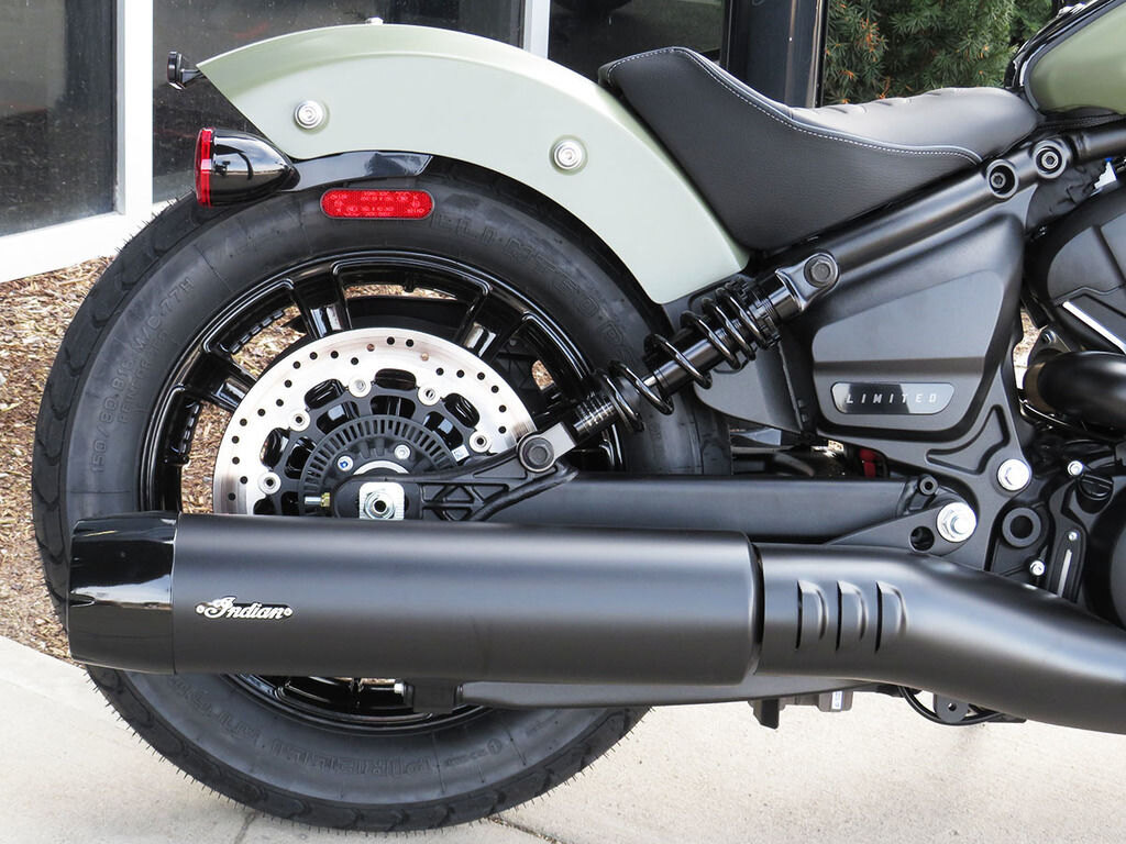 2026 Indian Motorcycle Scout Bobber Limited Tech Moss Green Smoke