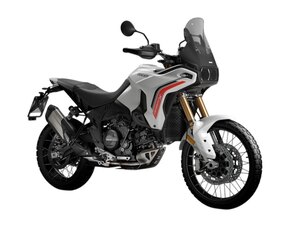 2027 Ducati DesertX V2 Matt Star White Silk livery
