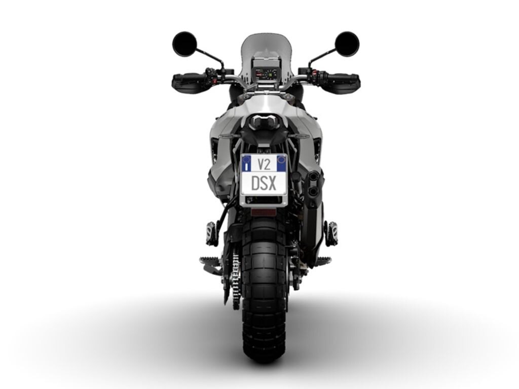2027 Ducati DesertX V2 Matt Star White Silk livery