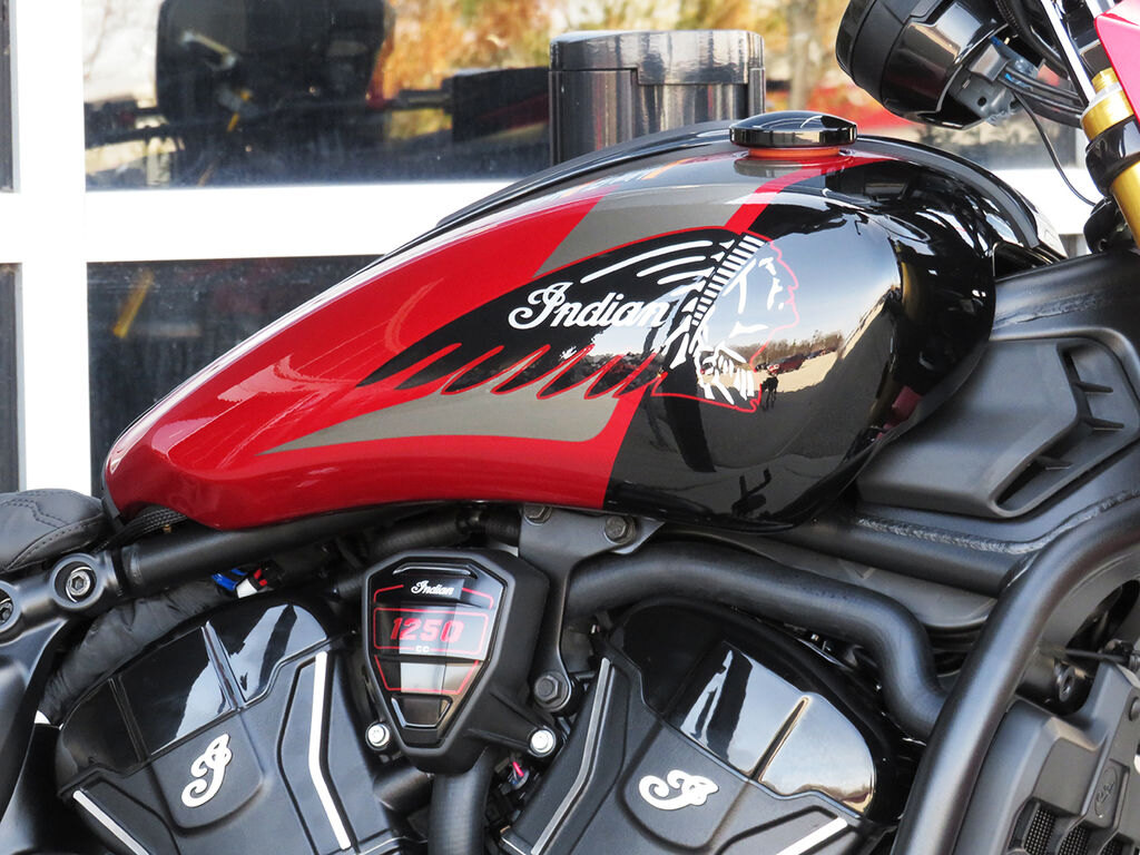 2026 Indian Motorcycle 101 Scout Sunset Red Metallic
