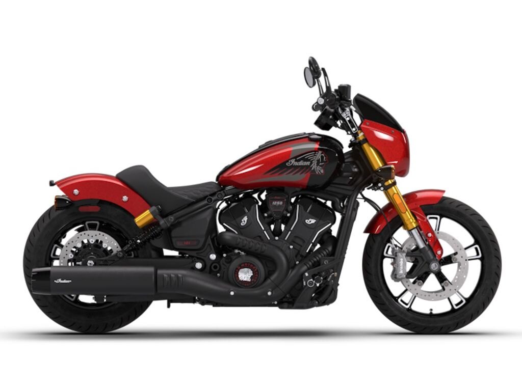 2026 Indian Motorcycle 101 Scout Sunset Red Metallic