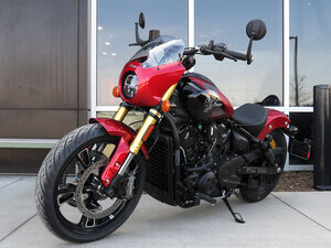 2026 Indian Motorcycle 101 Scout Sunset Red Metallic